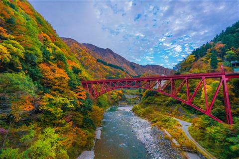 黒部峡谷トロッコ電車